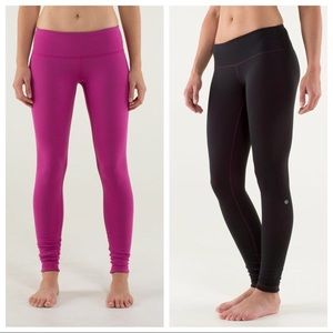 Lululemon Wunder Under Reversible Leggings